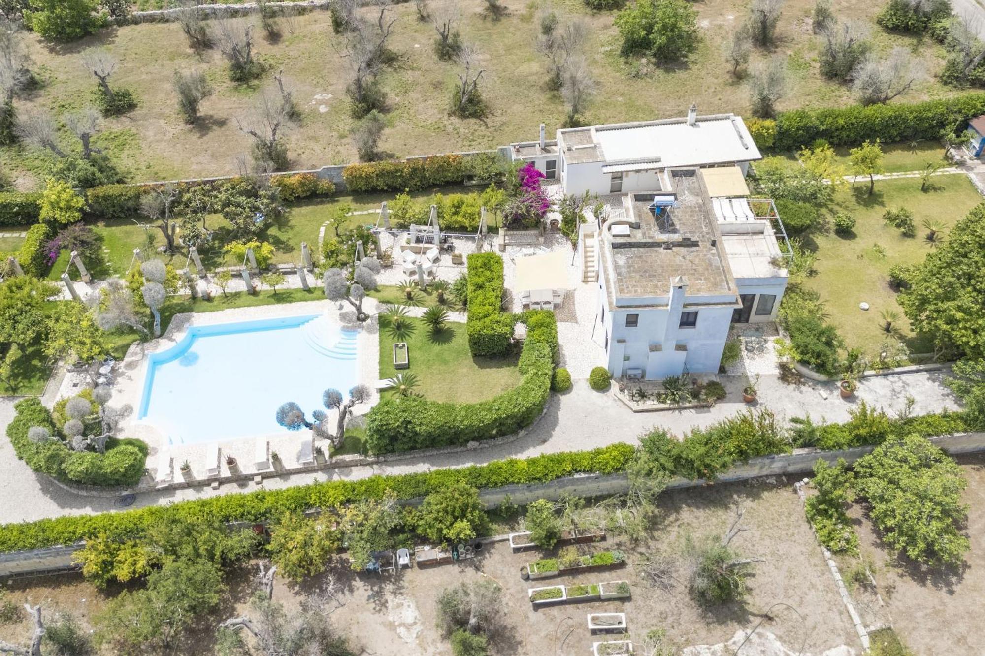 Villa Lisa Garden And Pool - Happy Rentals Melendugno Kültér fotó
