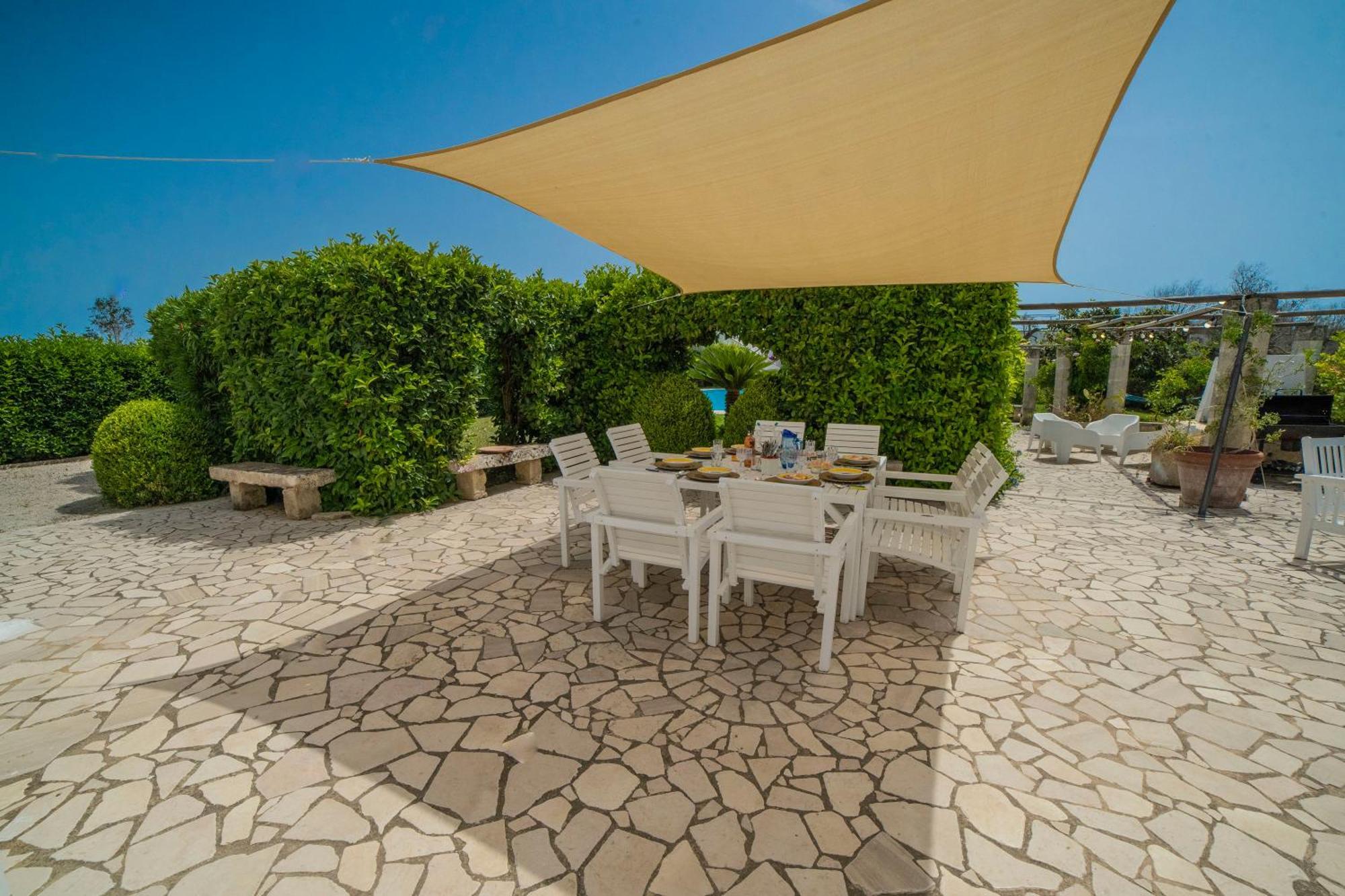 Villa Lisa Garden And Pool - Happy Rentals Melendugno Kültér fotó